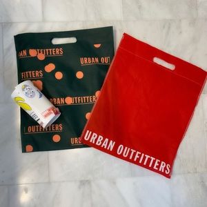 UO bags and stickers